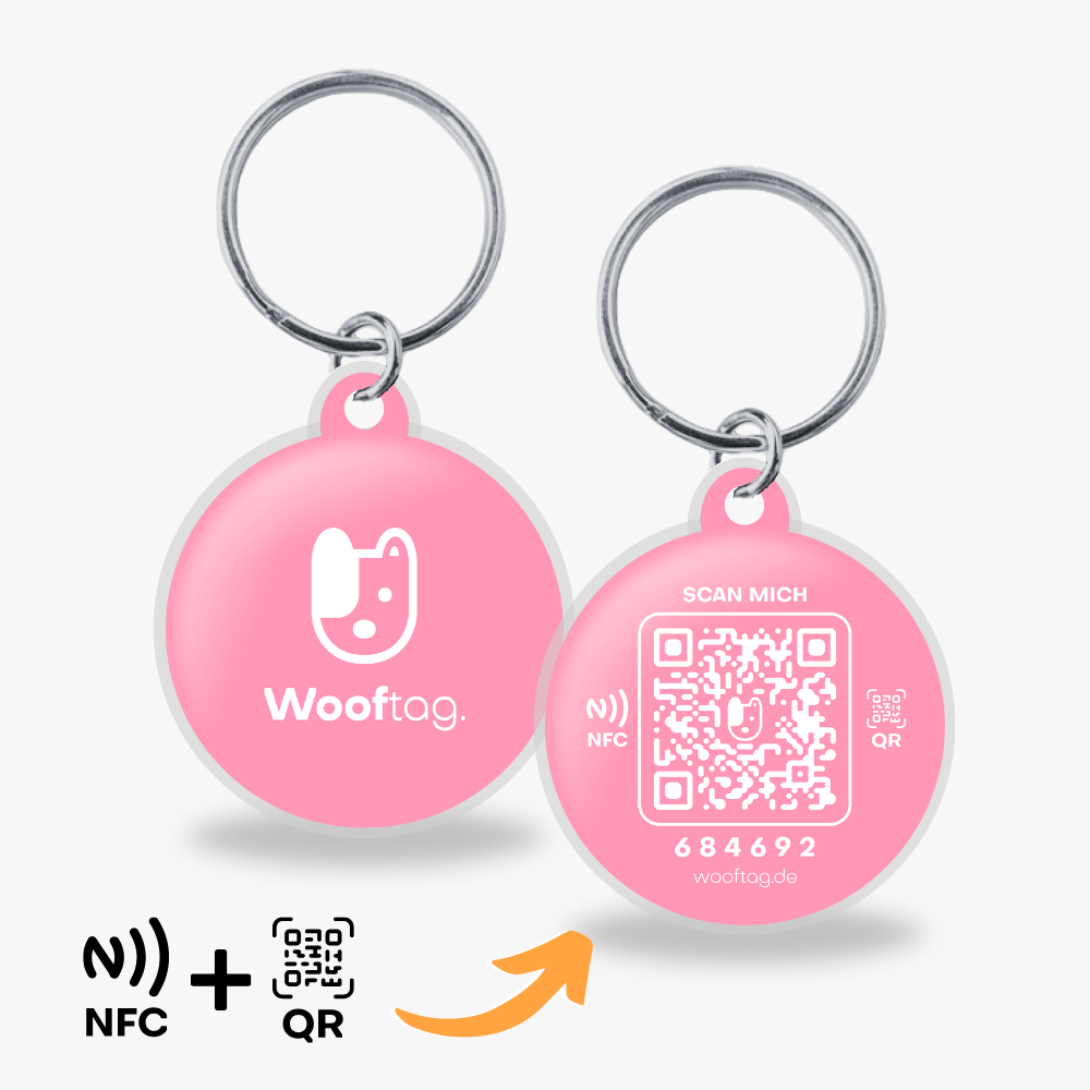 Wooftag - Sweet Pink - Wooftag
