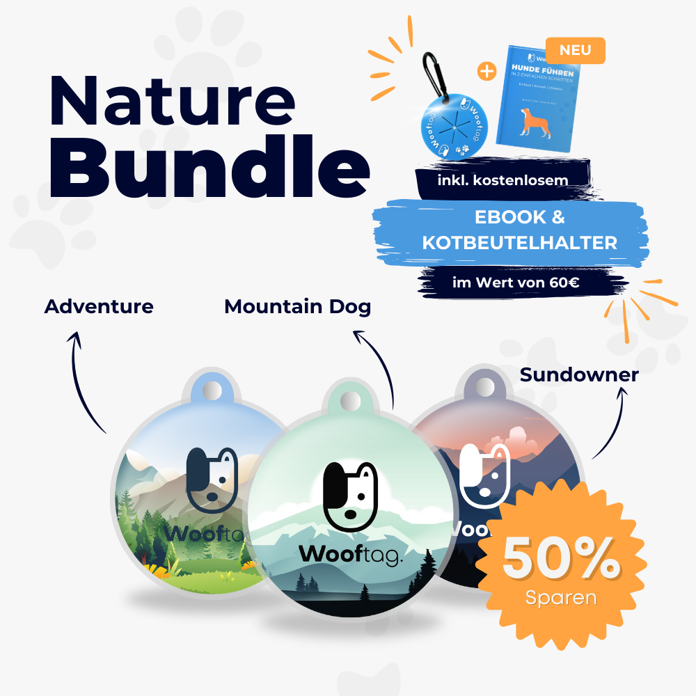 Wooftag Nature Bundle - for your pack or as a gift.