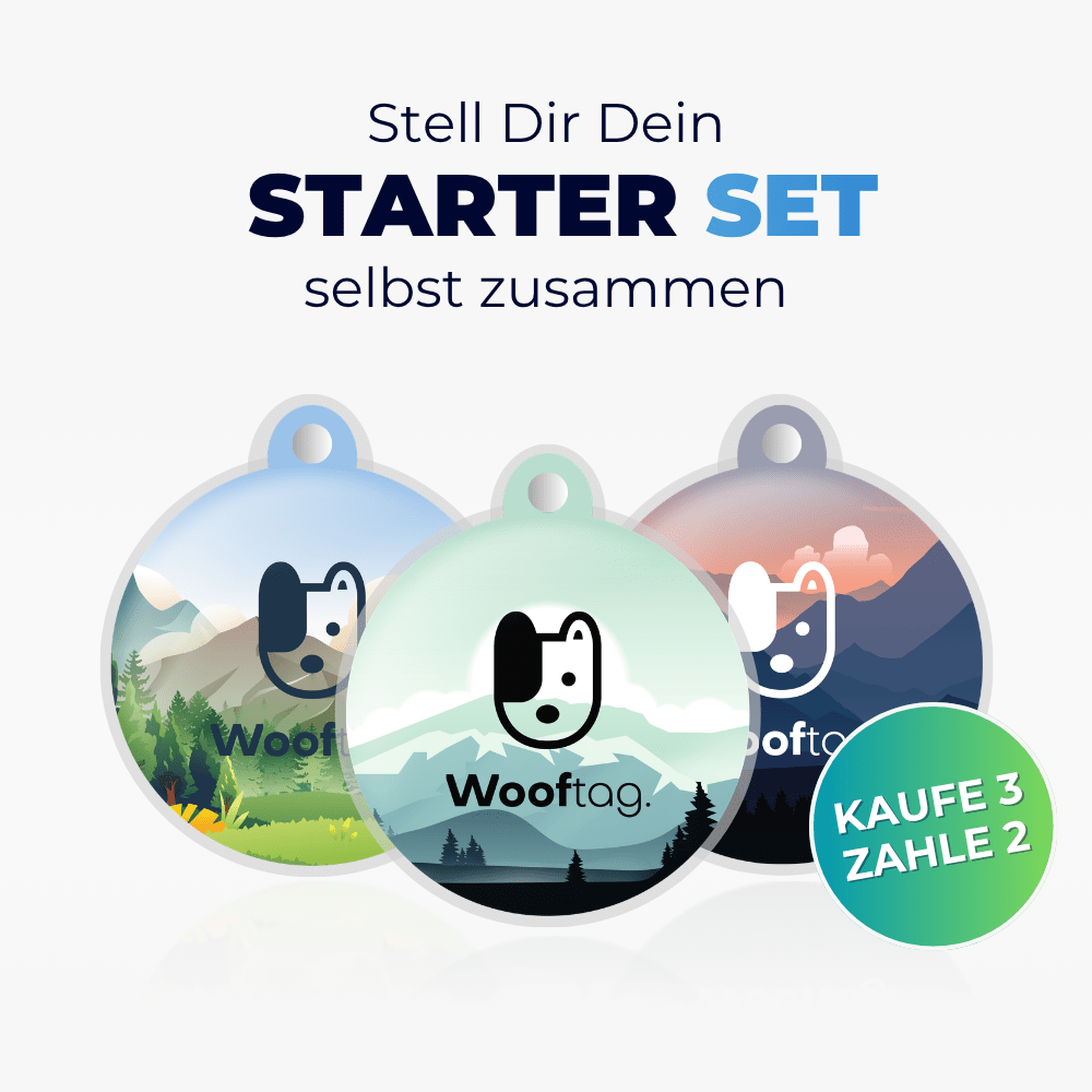 Stelle dir dein Wooftag® Starter-Set selber zusammen - Wooftag