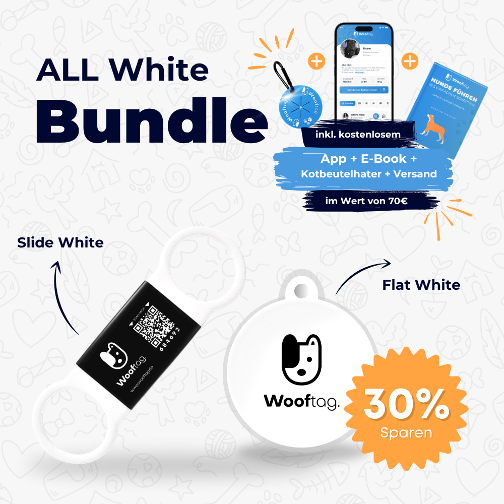 Wooftag® - All White Bundle - Wooftag