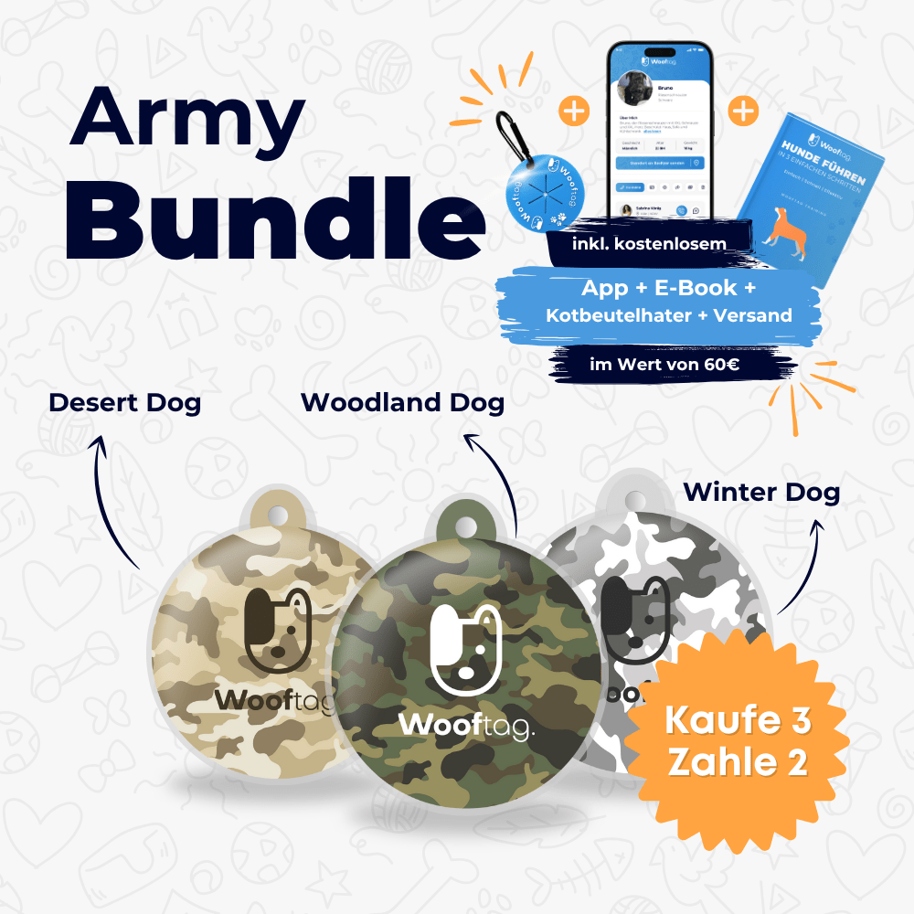 Wooftag® Army Bundle - für dein Rudel oder zum verschenken. - Wooftag