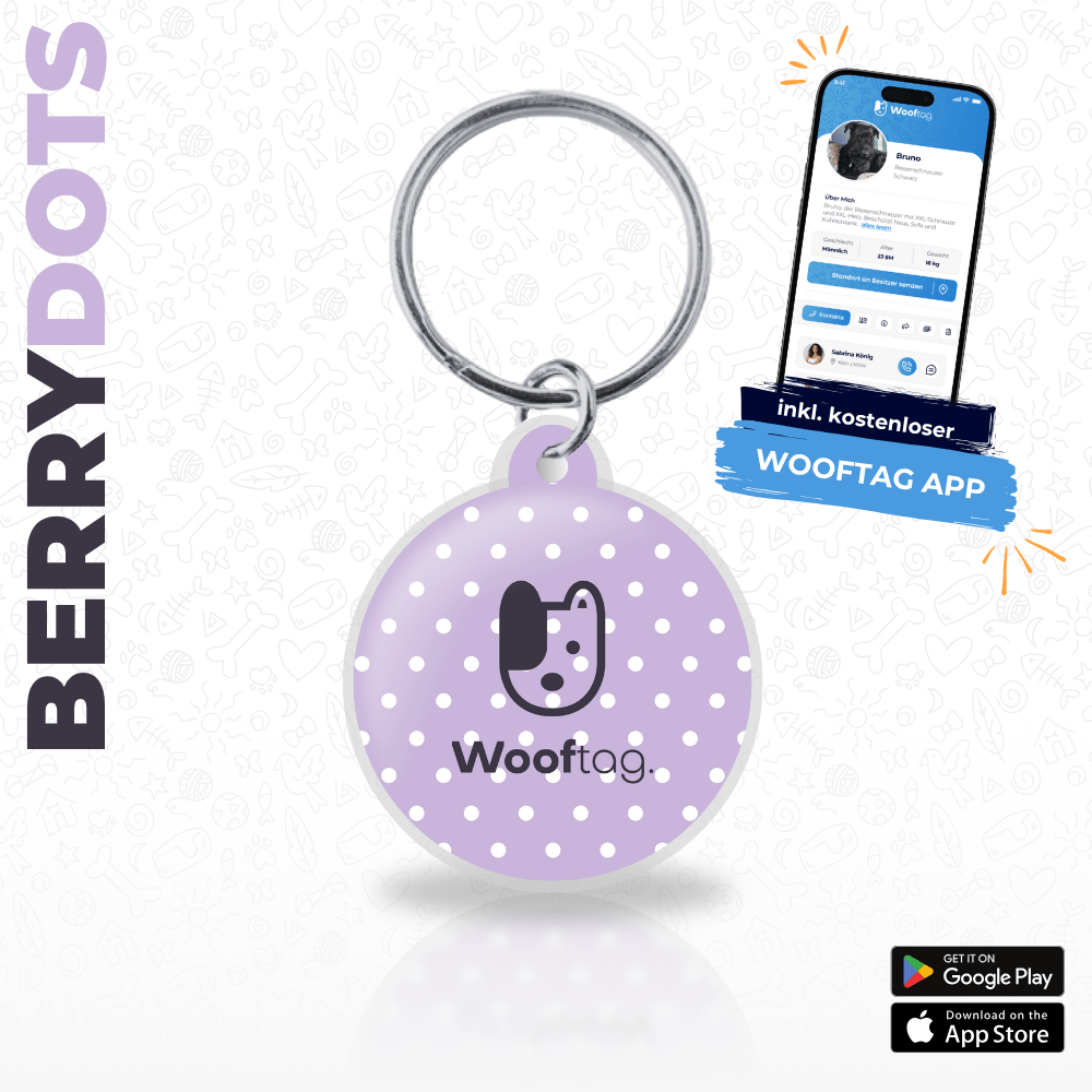 Wooftag® - Berry Dot - Wooftag