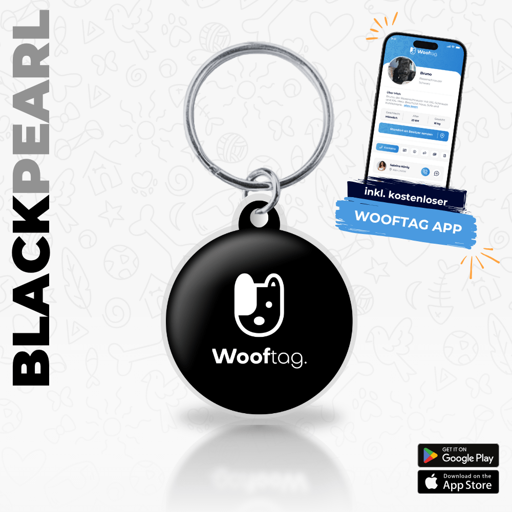 Wooftag® - Black Pearl - Wooftag