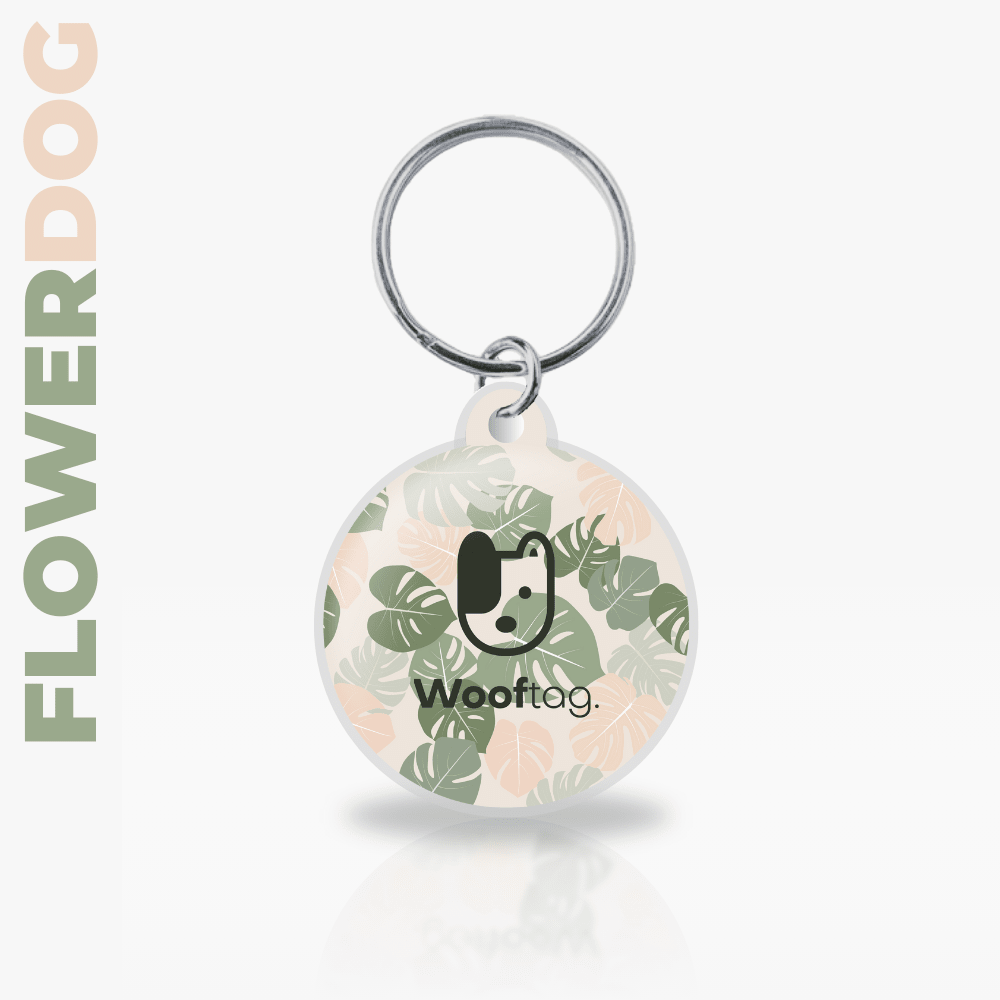 Wooftag™ - Flower Dog - Wooftag