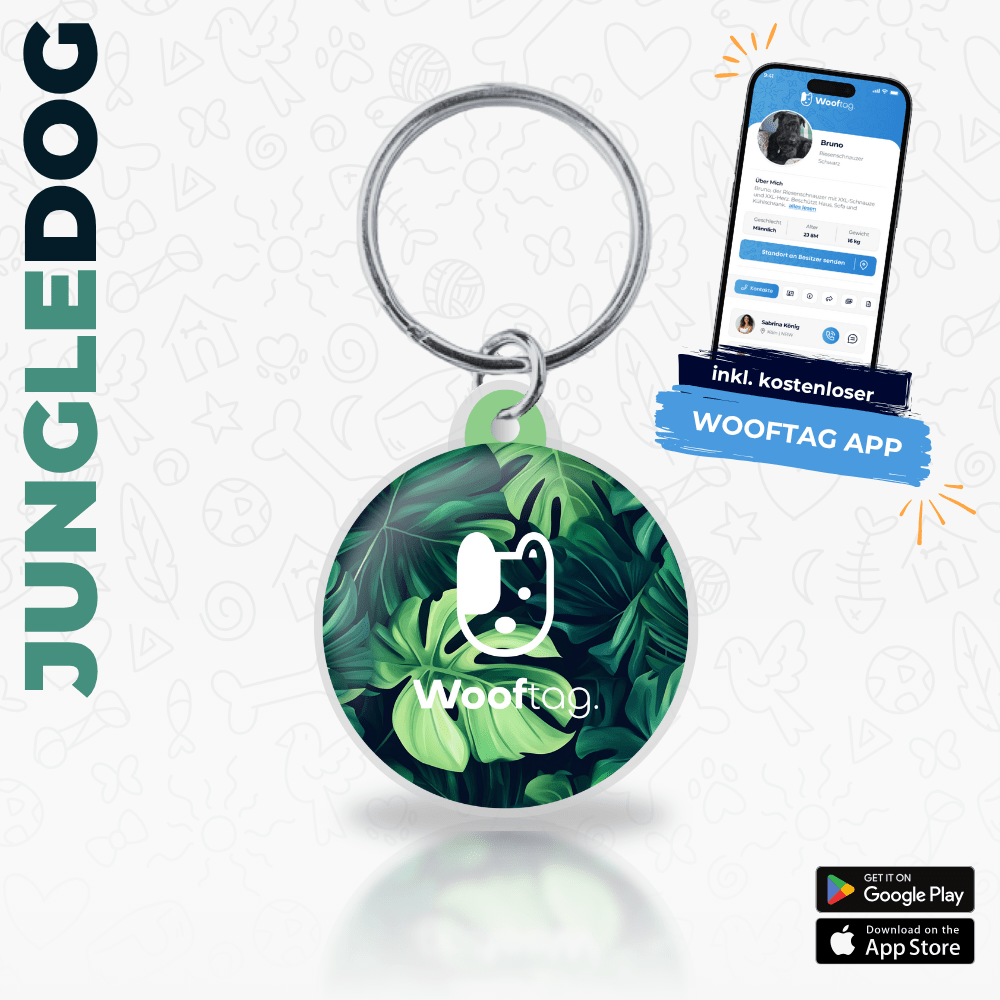 Wooftag® - Jungle Dog - Wooftag