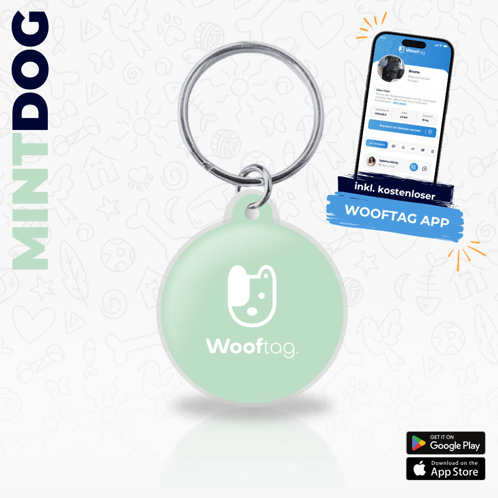 Wooftag® - Mint Dog - Wooftag