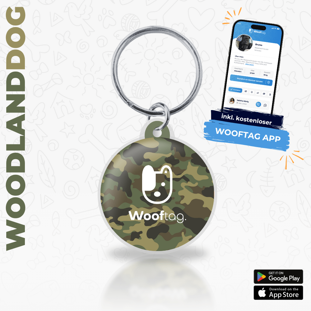 Wooftag® - Woodland Dog - Wooftag